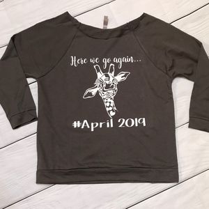 April the Giraffe - Here we go again